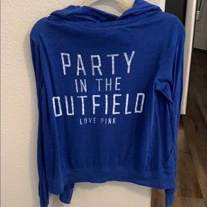 Blue VS Texas Rangers jacket